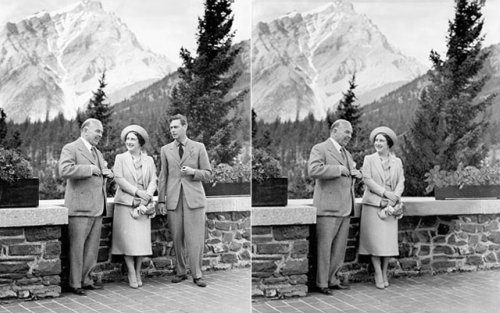 Mackenzie-King-Banff-Doctored-Photo-King-George