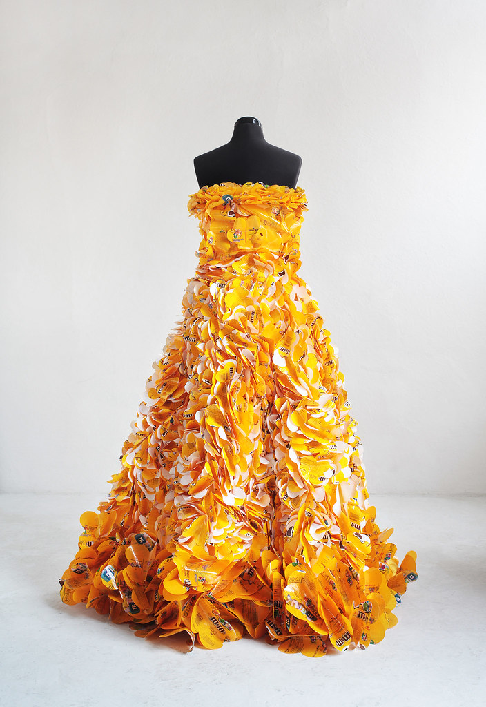 Yellow Peanut M&M Dress