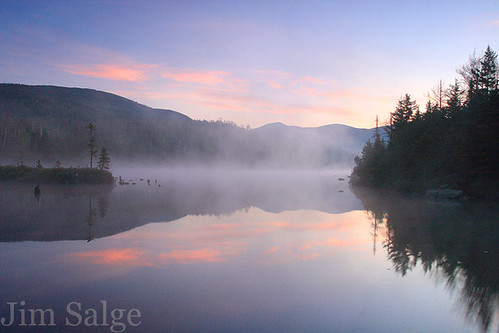 Misty Sunrise - Flat Mountain Pond