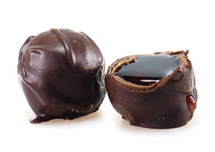 Wine Filled Chocolate