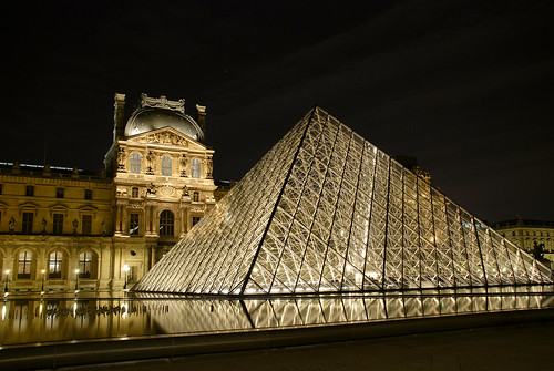 Musée du Louvre, Soir