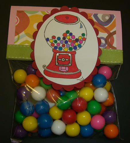 bubble gum treat bag