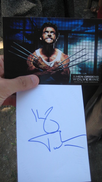 Hugh Jackman autograph by Fabricio Marvel