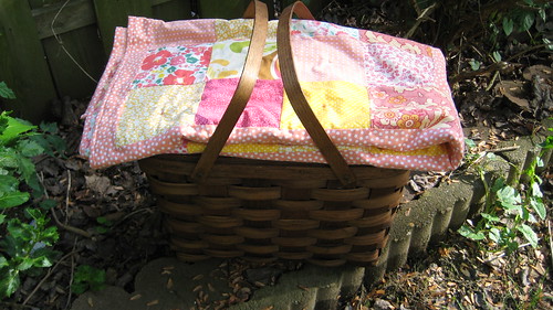 picnic basket & quilt