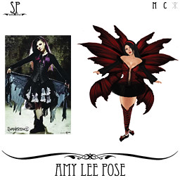 Amy Lee Pose