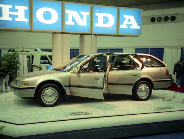 honda accord wagon 1991 carshow stationwagon baltimoremd baltimoreconventioncenter motortrendinternationalautoshow