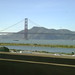 The famous Golden Gate Bridge