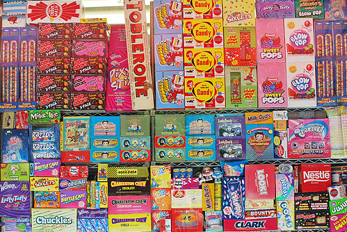 In Economy Candy, on the Lower East Side