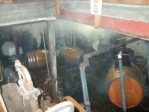 Cantillon Inside.  Barrels