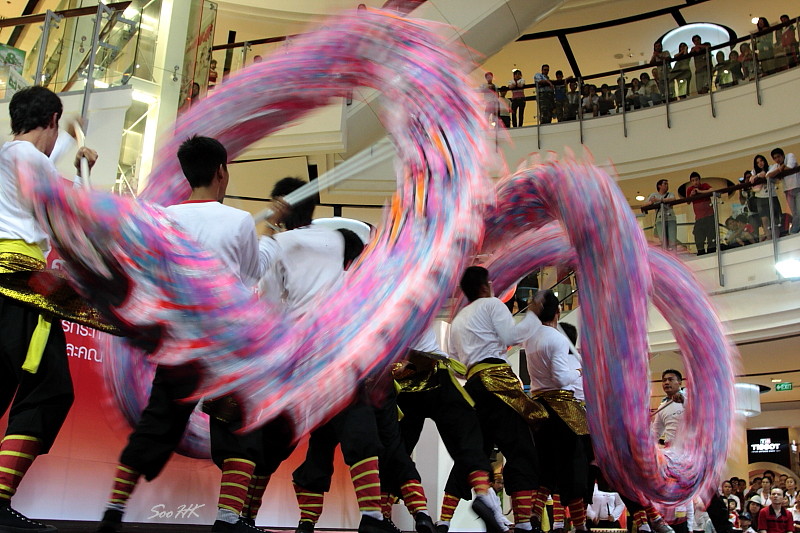 Dragon Dance @ Central World, Bangkok, Thailand