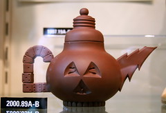 Light Bulb Teapot, Variation #6, 1984, fired c...