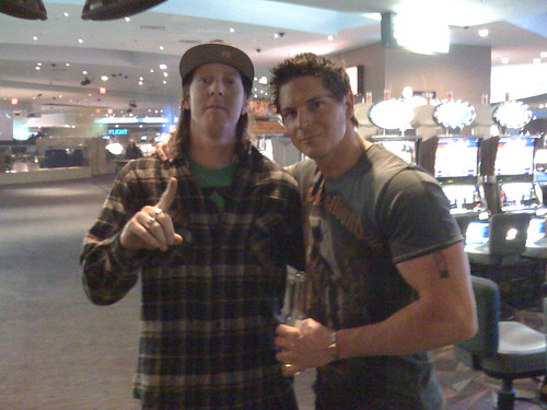 Zak Bagans of Ghost Adventures and DK in Luxor at 3am 