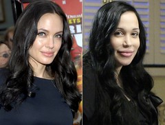 Nadya Suleman, Angelina Jolie