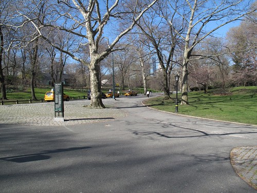 Traffic through Central Park