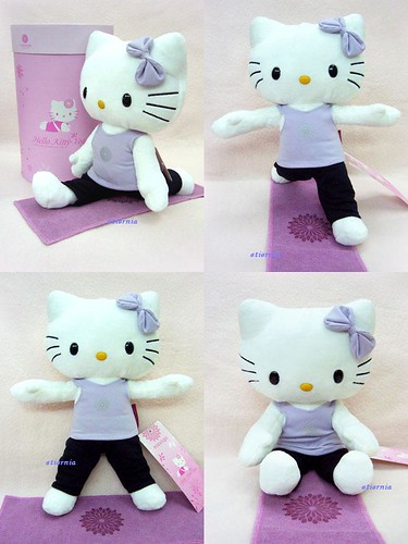 Hello Kitty Yoga. Hello Kitty makes Yoga look