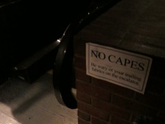 No Capes on the Escalator