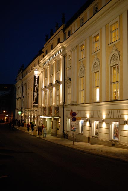Linz Theater at Night