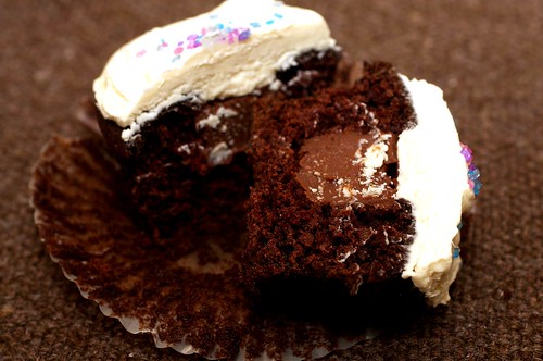 chocolate whiskey and beer cupcakes