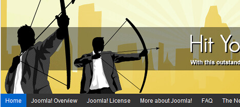 JP Praise Corp Free Joomla Template: