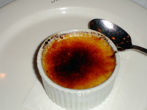 creme brulee from montrchet