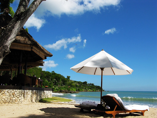 金色陽光海灘碧海藍天白雲 Bali Island 巴里島.峇里島.巴厘島.峇厘島.