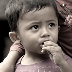Indonesia, Bali. Little candy eater.