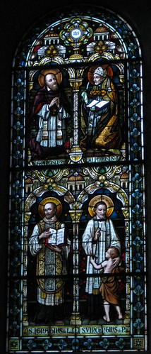 St. Francis de Sales, St. Alphonsis Ligori, St. Ignatius Loyola, St. Vincent de Paul
