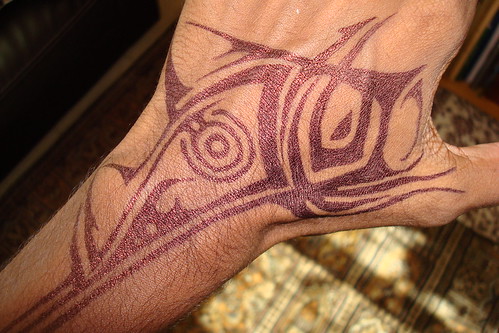 Tribal Fish Tattoo. This was drawn in 2008, Ironically when i drew this i 