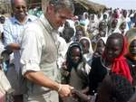 Clooney in Darfur