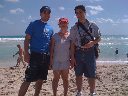 South Beach with the brother and sister-in-law