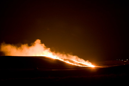 Calgary grass fire (April 2009) by IYAcalgary
