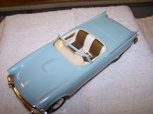 1957 Ford Thunderbird promo model car These are vintage dealer promotional