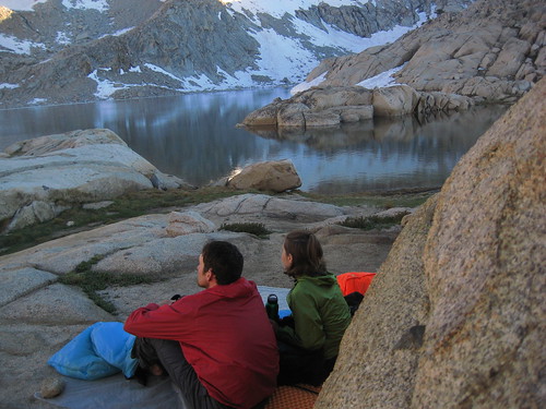 Our Camp by Columbine Lake