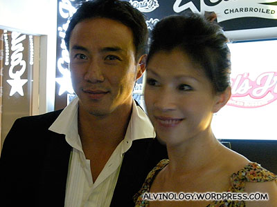 Allan Wu and Wong Lilin