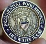 Presidential Food Service Coin Closeup