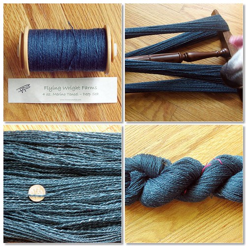 Deep Sea fingering weight 2-ply