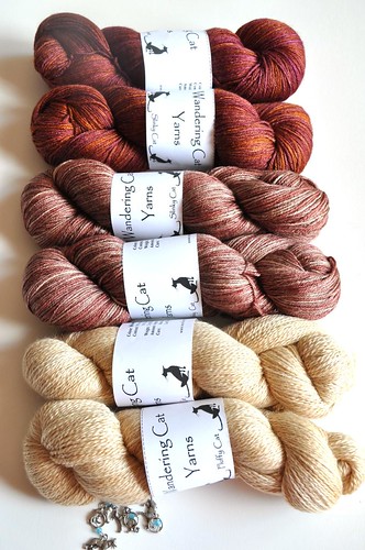 Wandering Cat Yarns-with stitch markers in memory of Biko-2