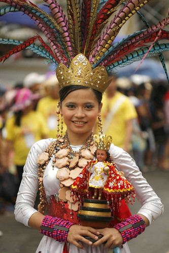 Cebu City (?) lead dancer