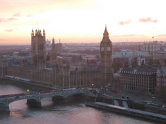 Westminster seen from the London Eye