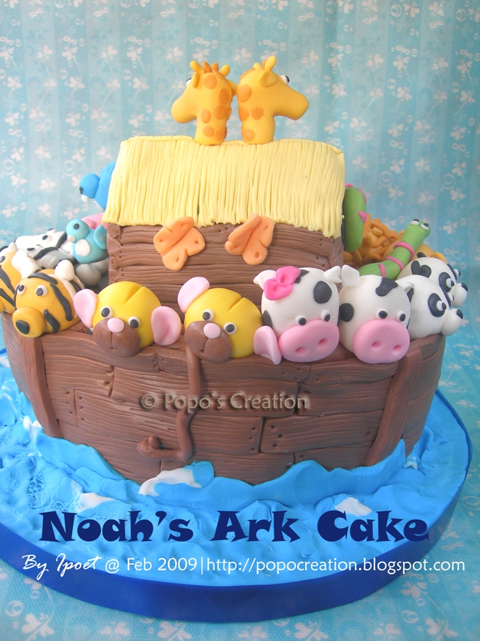 Noah's Ark cake For Cherry