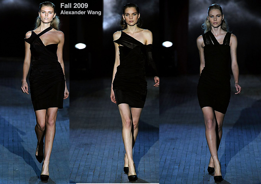 Alexander Wang-black dresses
