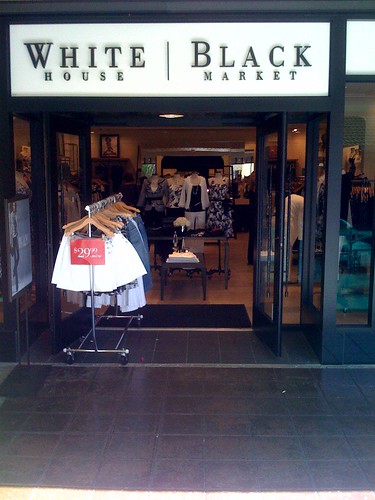  Black and white clothing store; ← Oldest photo
