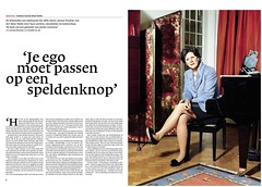 Pauline van der Meer Mohr, oud HR-manager ABN AMRO  in NRC Weekblad