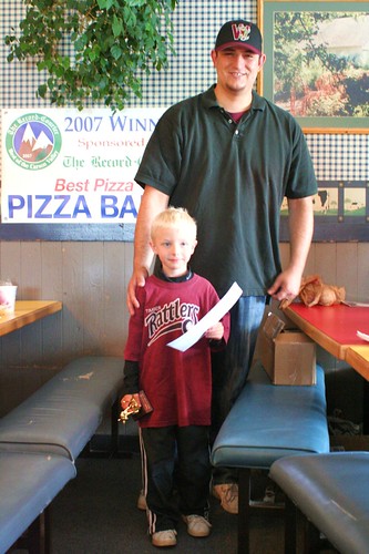 Sammy and his T-Ball Coach