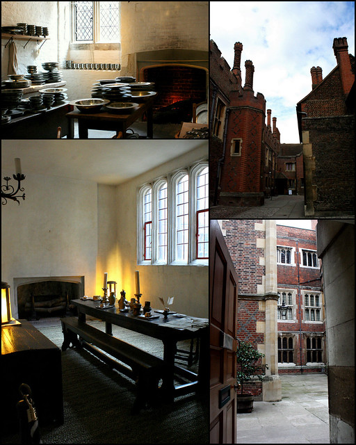Hampton Court Palace - collage 