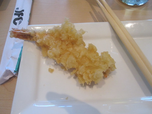shrimp tempura at mikasa