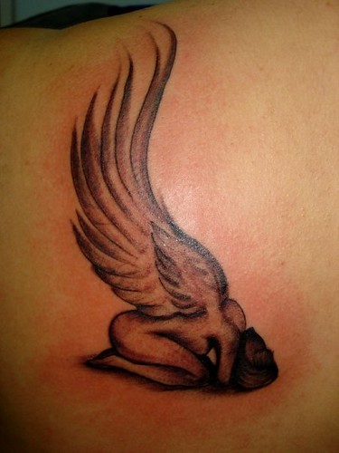 angel tattoo exotic tattoo