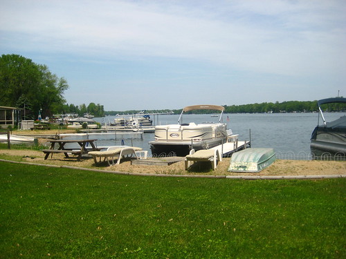 the dock