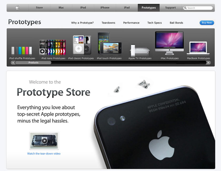 Apple Prototype Store