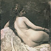 Odalisque, daguerreotype, vers 1840